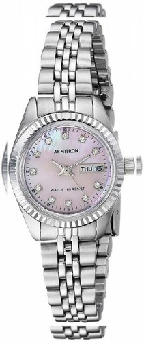 armitron mother of pearl watch